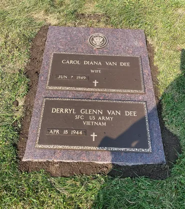 Bronze memorial example